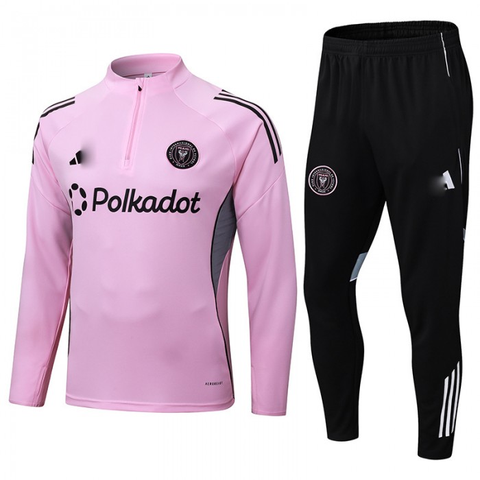 25/26 Miami Pink Edition Classic Jacket Training Suit (Top+Pant)-9173429