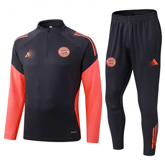 25/26 Bayern Munich Black Orange Edition Classic Jacket Training Suit (Top+Pant)-3150614 25/26 Bayern Munich Black Orange Edition Classic Jacket Training Suit (Top+Pant)-3150614