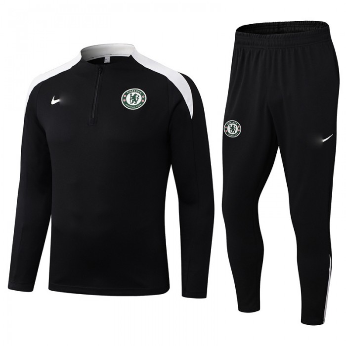 25/26 Chelsea Black Edition Classic Jacket Training Suit (Top+Pant)-9338632 25/26 Chelsea Black Edition Classic Jacket Training Suit (Top+Pant)-9338632