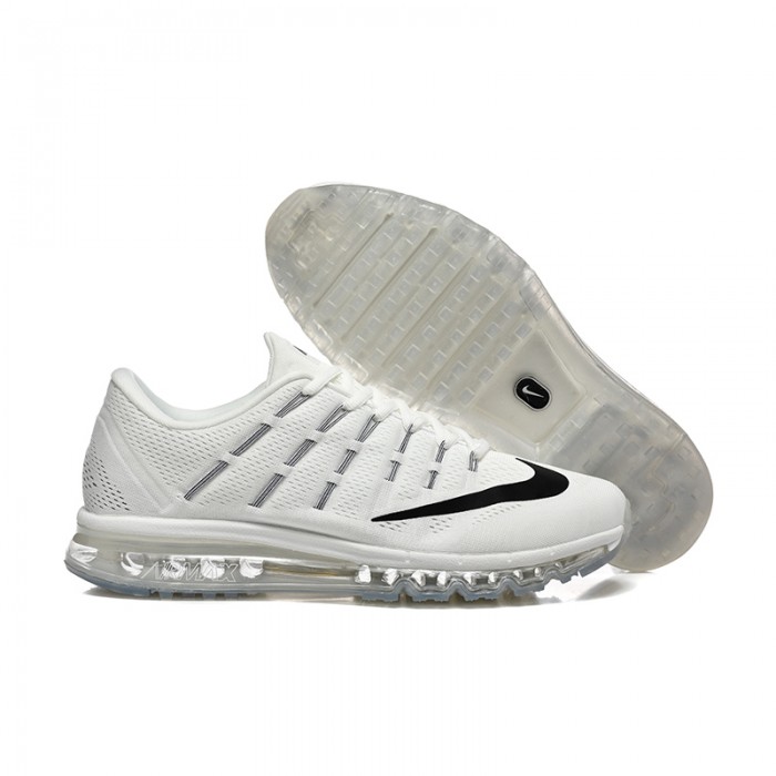Air MAX 2016 Running Shoes-White/Black-8631936