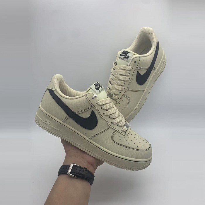 AIR FORCE 1‘07 AF1 Running Shoes-Khkai/Black-4743234