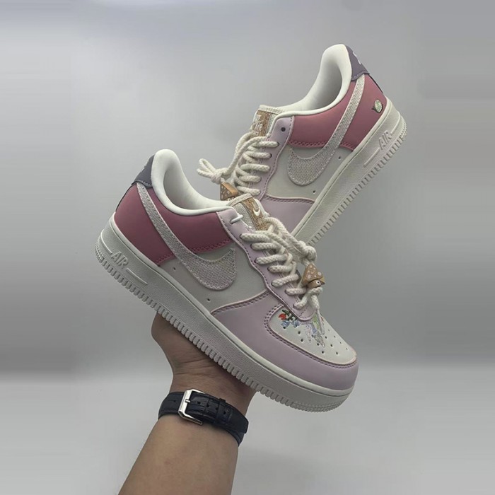 AIR FORCE 1‘07 AF1 Women Running Shoes-Pink/White-8600380