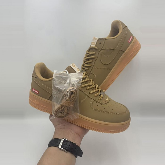 AIR FORCE 1‘07 AF1 Running Shoes-All Brown-4163486