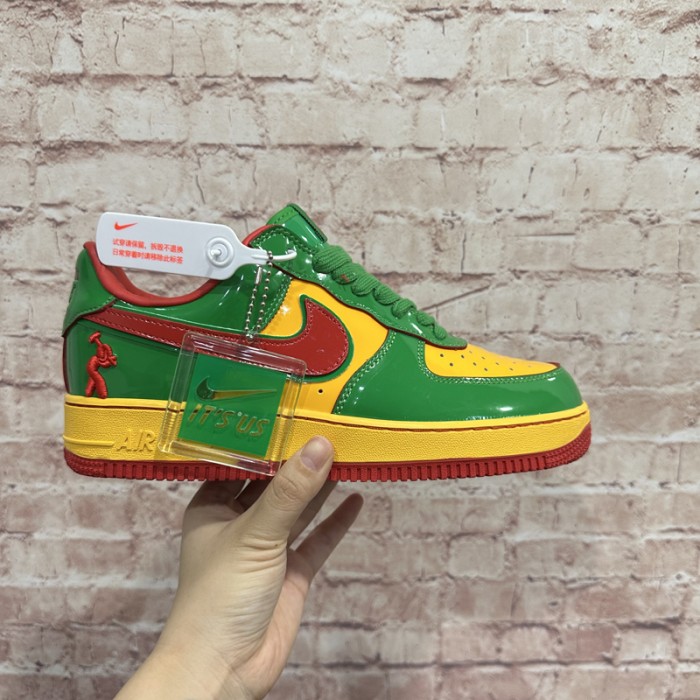 AIR FORCE 1‘07 AF1 Running Shoes-Green/Yellow-1282229