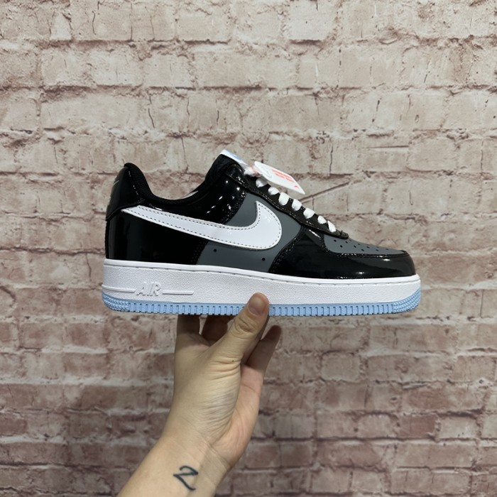 AIR FORCE 1‘07 AF1 Running Shoes-Black/White-7641940