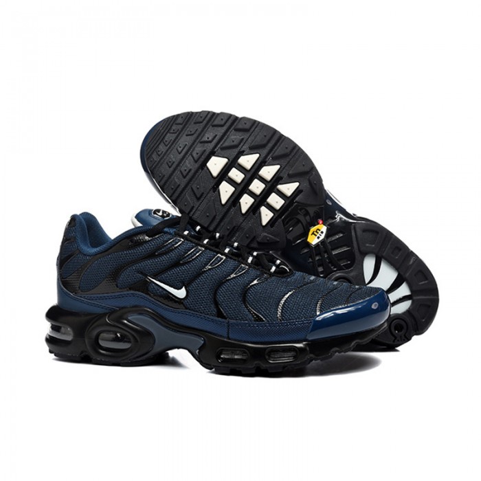 Air Max TN Plus Running Shoes-Navy Blue/White-3532626