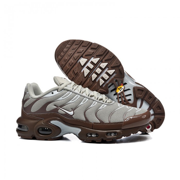 Air Max TN Plus Running Shoes-Gray/Brown-7797472