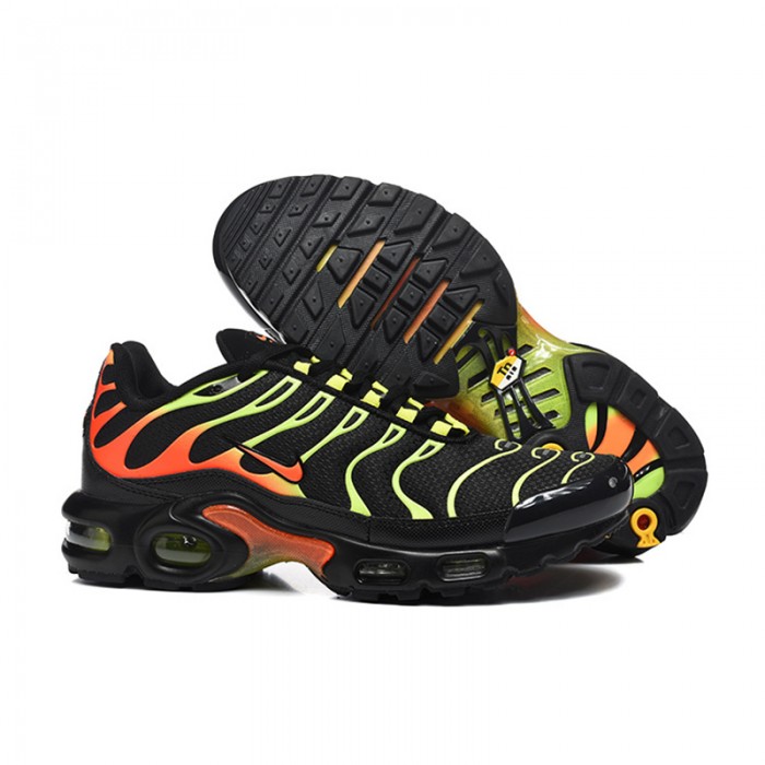 Air Max TN Plus Running Shoes-Black/Green-8499462
