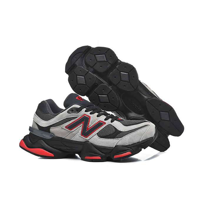 New Balance 9060 Running Shoes-Black/Gray-5501318