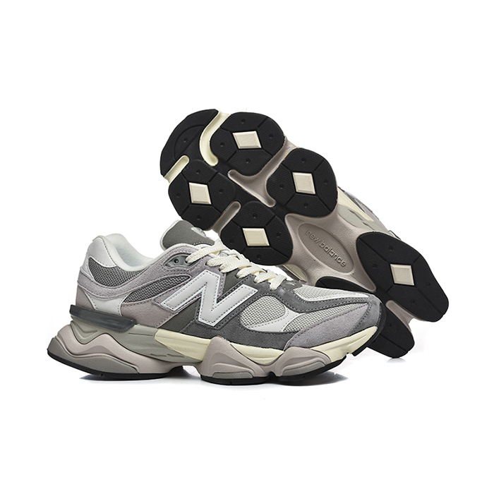 New Balance 9060 Running Shoes-Gray/White-9383324