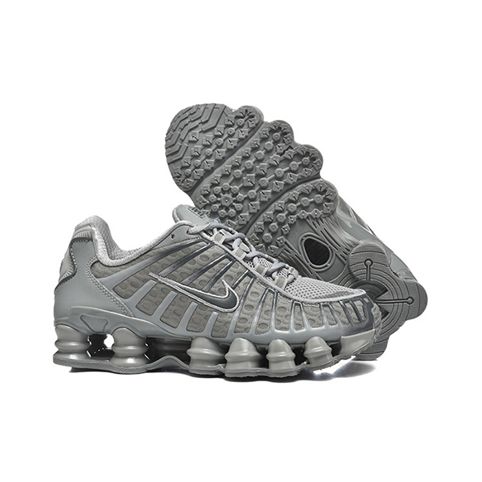 Air Max Shox TL Running Shoes-All Gray-1620697