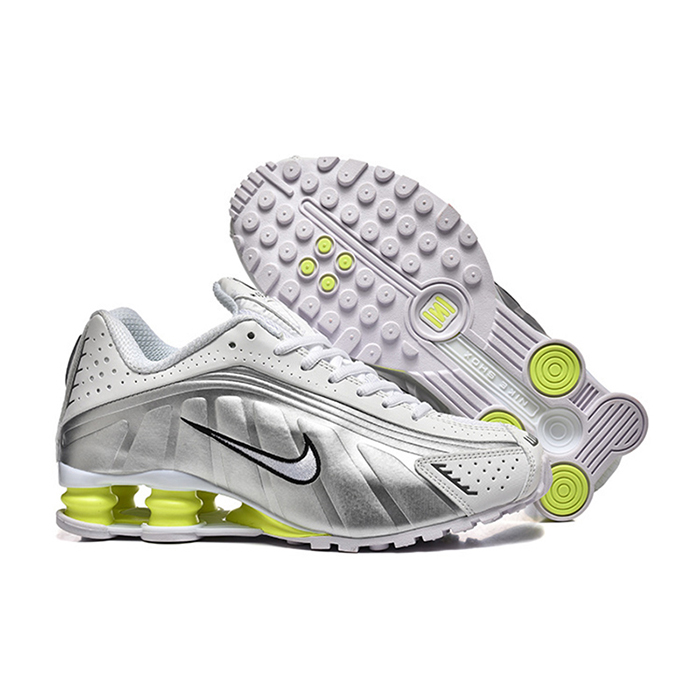 Air Max Shox TL Running Shoes-Silver/White-4403101