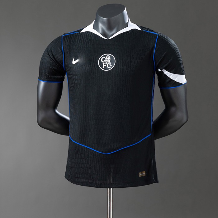 25/26 Chelsea Second Away Black Jersey Kit Short Sleeve (Player Version)-2656730