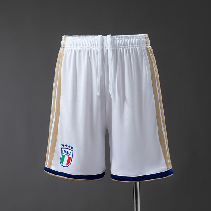 2026 World Cup Italy Home White Shorts Jersey-365561