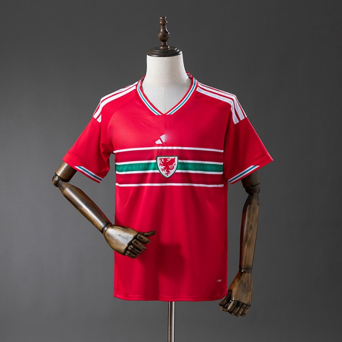 2026 World Cup Wales Home Red Jersey Version Short Sleeve-9562930