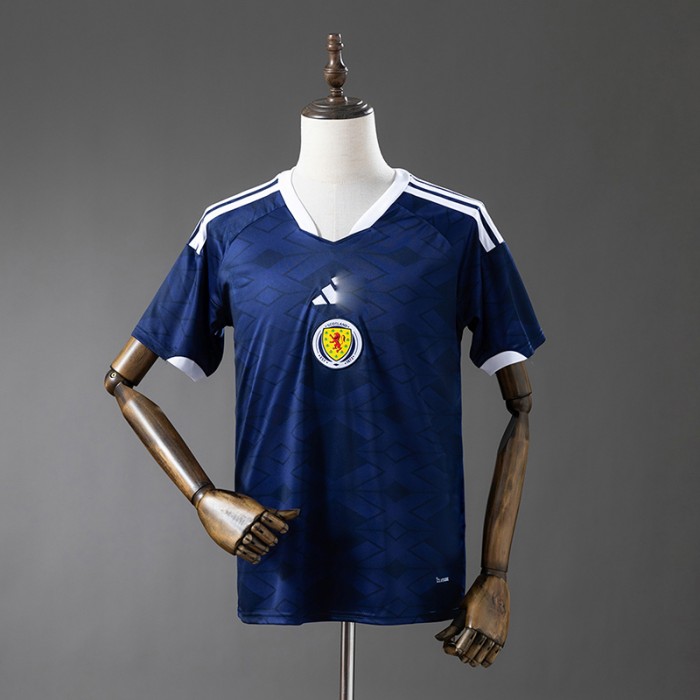 2026 World Cup Scotland Home Navy Blue Jersey Version Short Sleeve-5371439