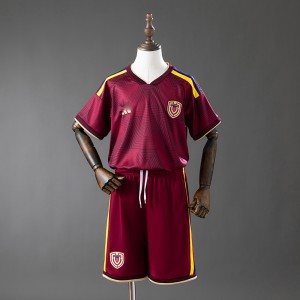 2026 World Cup Venezuela Home Wine Red Kids Jersey Version Short Sleeve (Shirt + Short)-5122480 2026 World Cup Venezuela Home Wine Red Kids Jersey Version Short Sleeve (Shirt + Short)-5122480