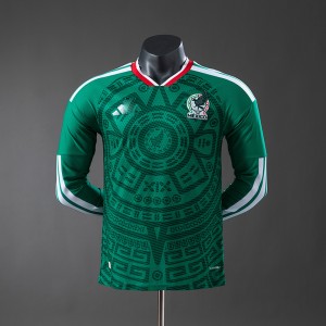 2026 World Cup Mexico Home Green Jersey Version Long Sleeve (Player Version)-7926284 2026 World Cup Mexico Home Green Jersey Version Long Sleeve (Player Version)-7926284