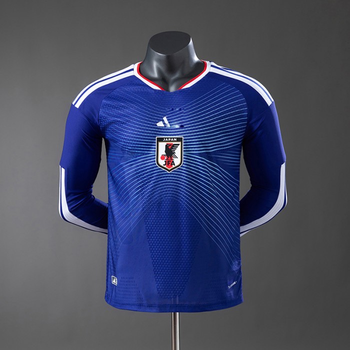 2026 World Cup Japan Home Blue Jersey Version Long Sleeve (Player Version)-1674905