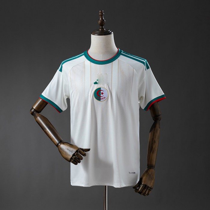 2026 World Cup Algeria Home White Jersey Version Short Sleeve-1445366