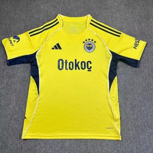 25/26 Fenerbahçe Away Yellow Jersey Kit Short Sleeve-401177