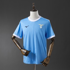 25/26 Lazio Home Blue Jersey Kit Short Sleeve-8142586